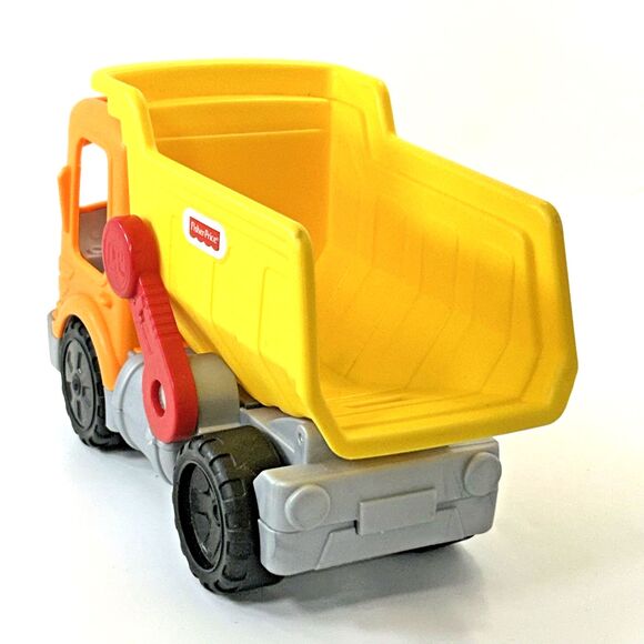 Fisher Price Little People Work Together Dump Truck Construction Sounds Work - Picture 4 of 8